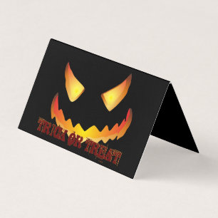 Face 2 citrouille pour Halloween