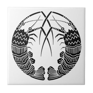 Face aux homards épineux Carreaux décoratifs