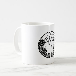 Face aux homards épineux Mugs & Cups