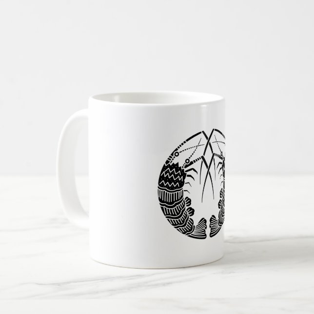 Face aux homards épineux Mugs & Cups (Devant gauche)