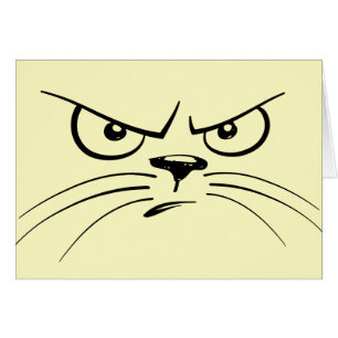 Face de chat dessinée de grenouille