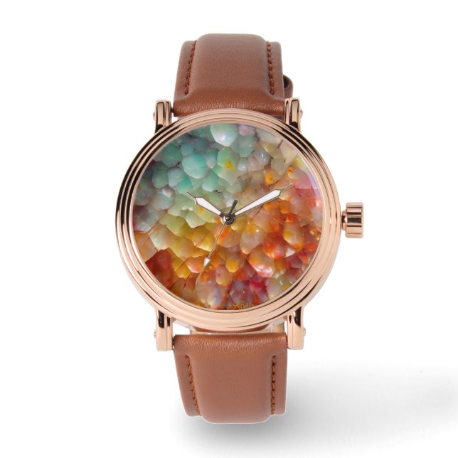 Face de montre Rainbow Opal (Recto)