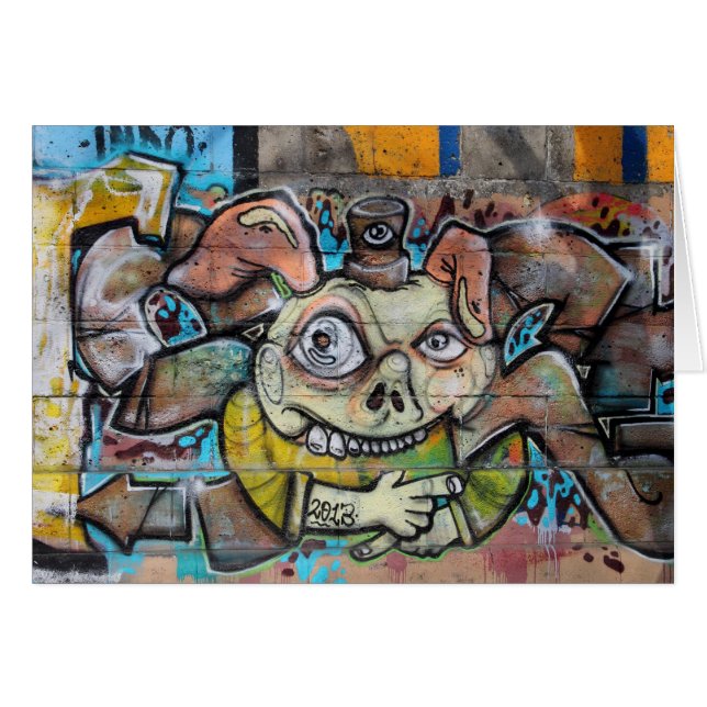 Face de porc étrange (Devant horizontal)