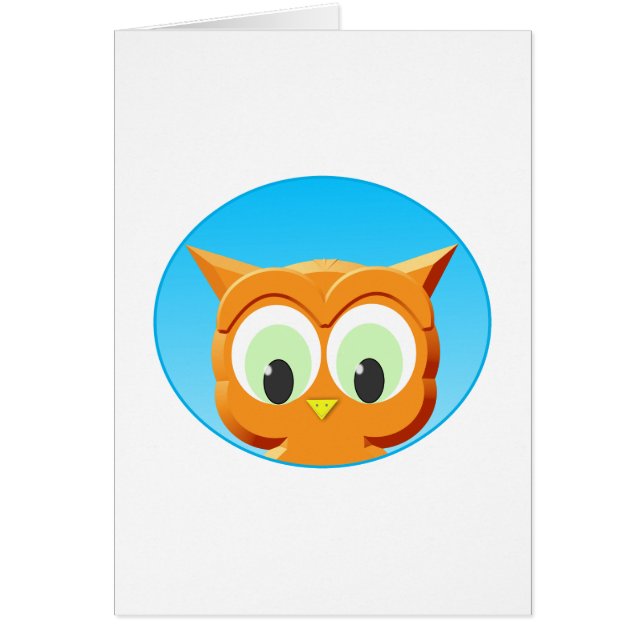 Face D'Une Petite Chouette (Devant)