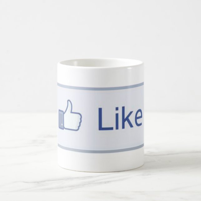 Facebook "comme" la tasse (Centre)