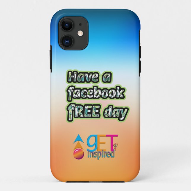Facebook Journée libre Coque-Mate coque iphone (Dos)