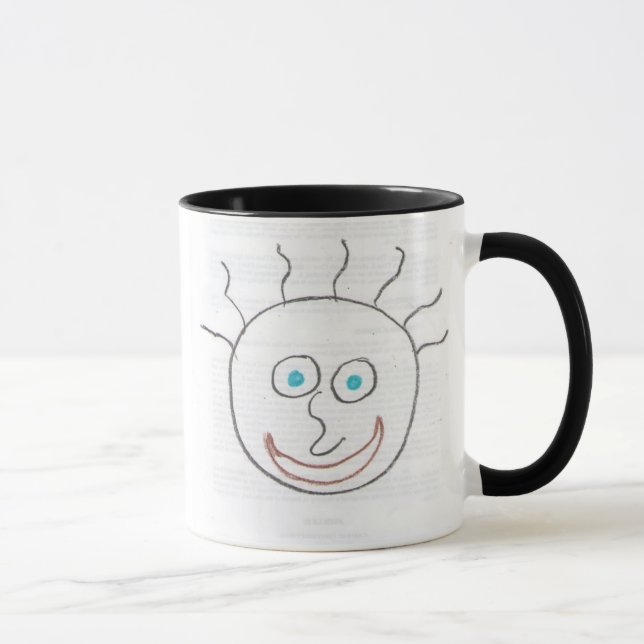 Faces amusantes Mug (Droite)