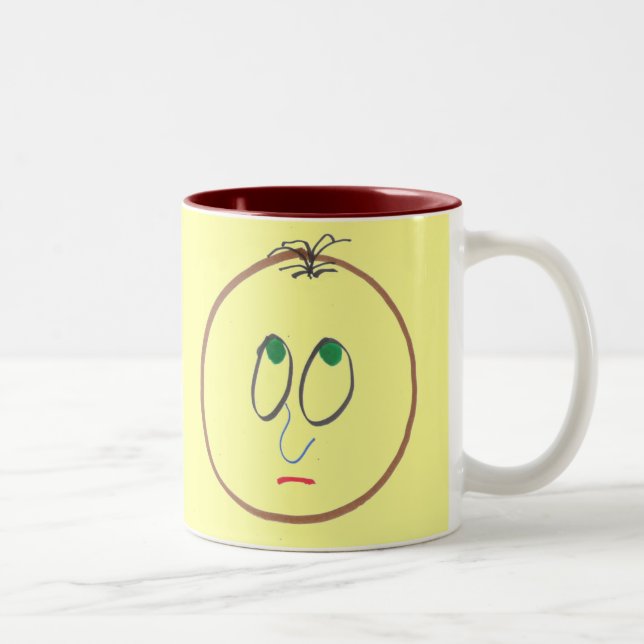 Faces amusantes Mug (Droit)