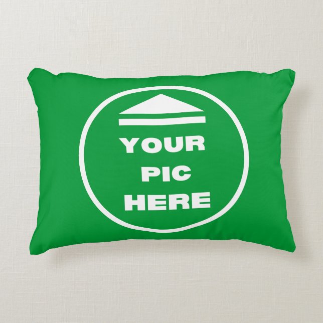 FACILE ! Coussin 12" x 16" - Personnaliser polyest (Devant)