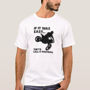 Facile est le T-shirt drôle du football