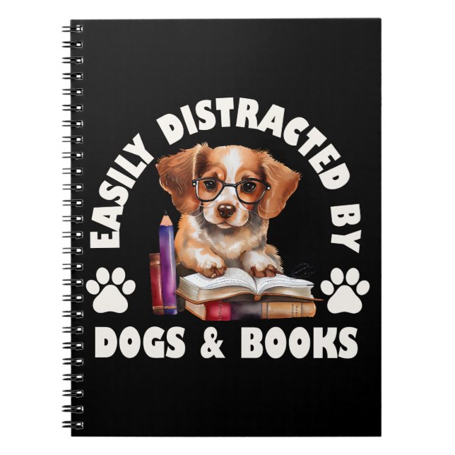 Facilement Distrait Par Les Chiens Et Les Livres (Devant)