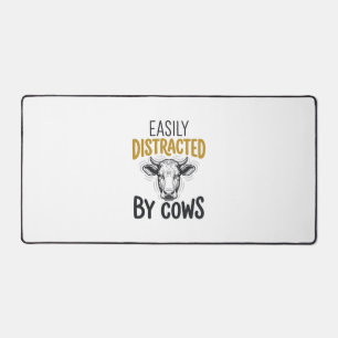 Facilement Distrait Par Les Vaches Drôle De Chemis