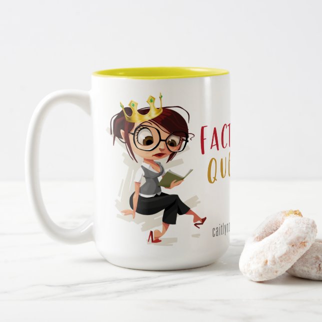 Factor Queen 15oz Mug (Avec donut)