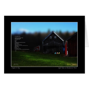 Fades légères sur Broadacres Farm Poster, Jefferso