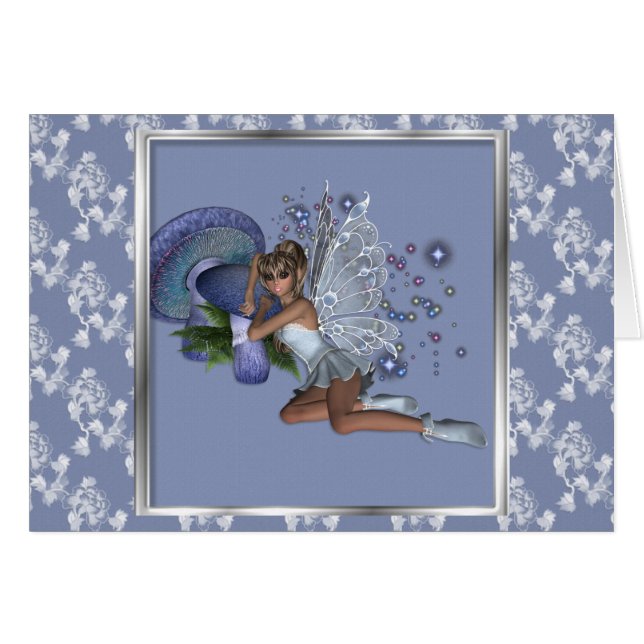 Faery bleu 4 de dentelle de KRW (Devant horizontal)