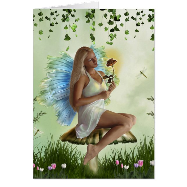 Faery de jardin (carte) (Devant)