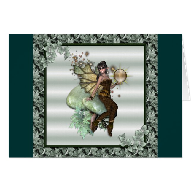 Faery vert de feuille de KRW (Devant horizontal)