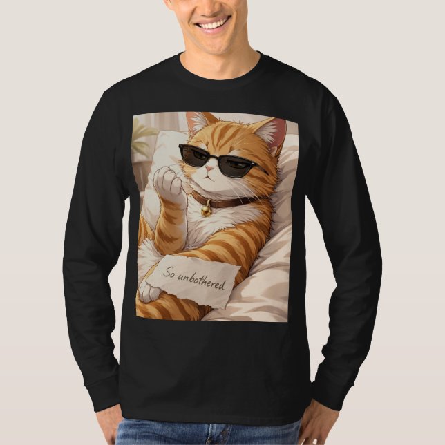 FAFO – So Unbothered Cat T-Shirt (Devant)