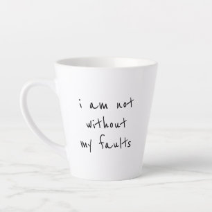 Faille latte Mug