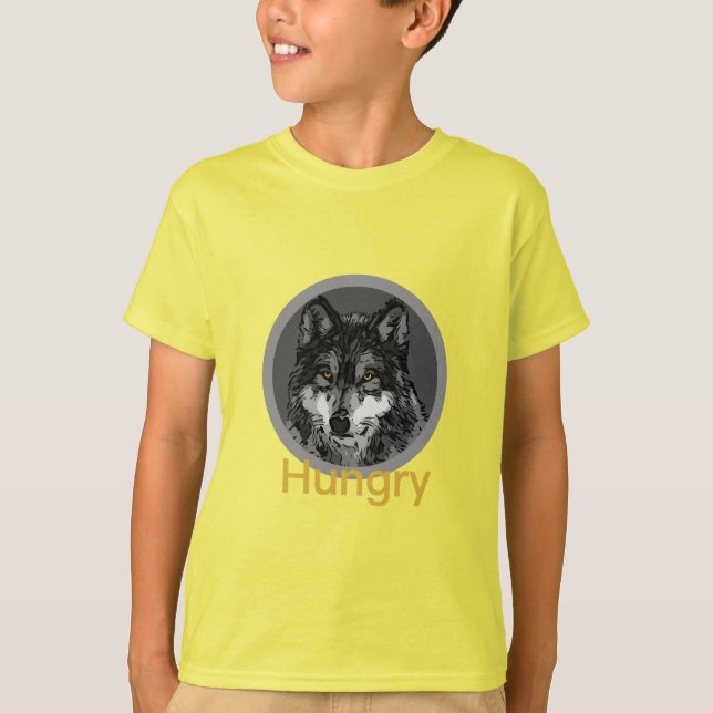 Faim - T-shirt de base pour enfants (Devant)