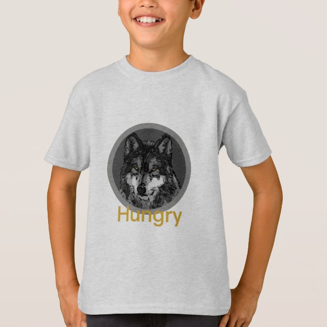 Faim - T-shirt de base pour enfants (Devant)