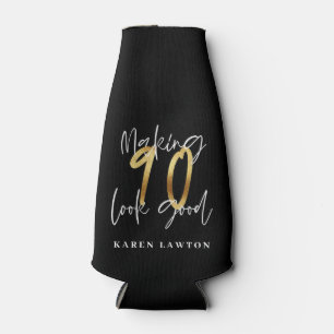 Faire 90 look bon or glacière bouteille d'annivers