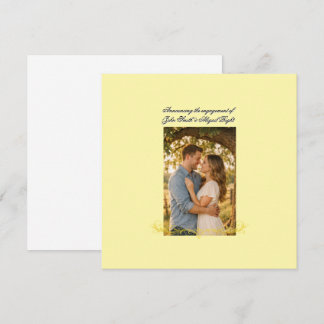 Faire Annonce de Mariage Élégante