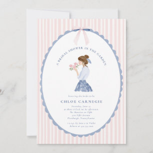 Faire Carte de Jardin de Bain de Mariée à l'aquare