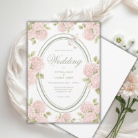 Faire carte d'invitation de mariage vintage aux ho