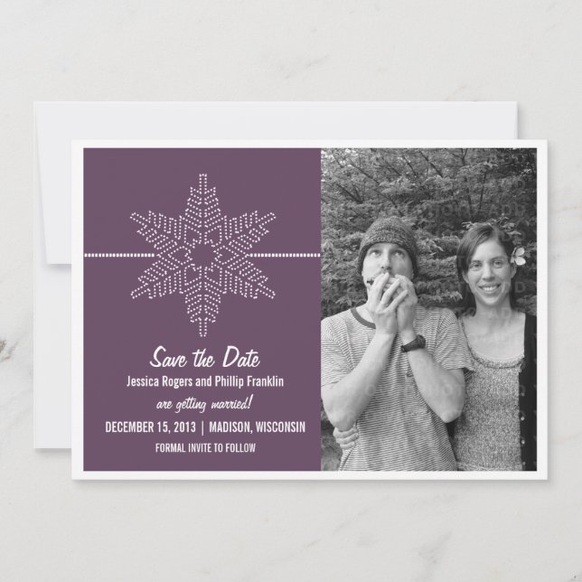 Faire carte d'invitation pour le jour de mariage a (Devant)