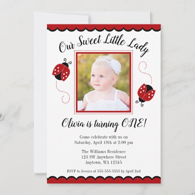Faire Cartes d'invitation d'anniversaire photo coc (Devant)