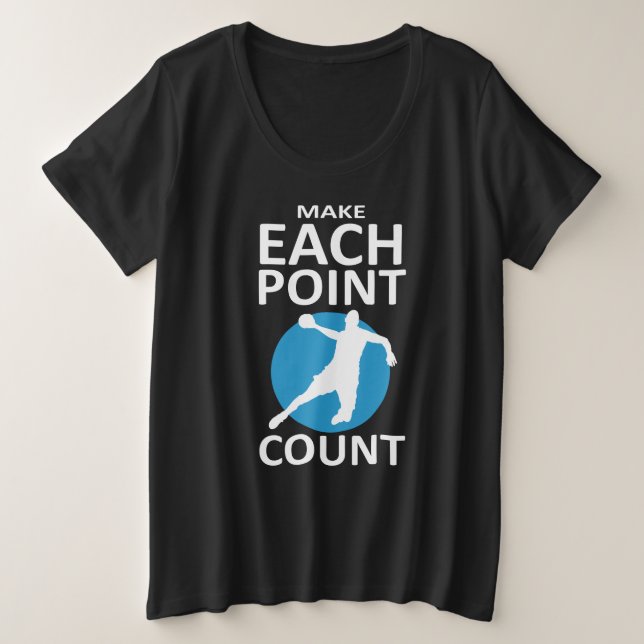 Faire chaque nombre de points - Handball (Design devant)
