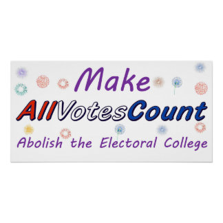 Faire Compter Tous les Votes, Affiches
