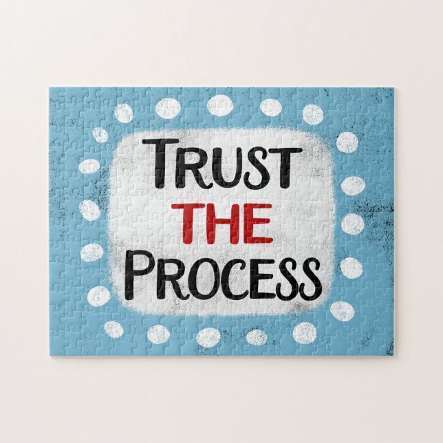 Faire confiance au processus Jigsaw Puzzle (Horizontal)