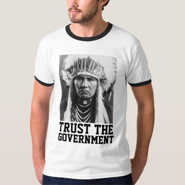 FAIRE CONFIANCE AUX T-SHIRTS INDIENS DU GOUVERNEME (Devant)