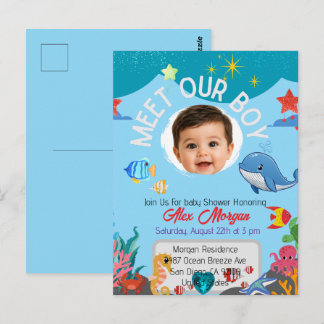 Faire Connaissance avec Notre Garçon Invitation à