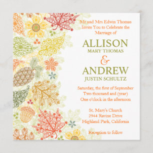 Faire Connaissance Invitation de Mariage