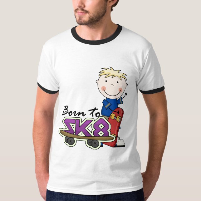 FAIRE DE LA PLANCHE À ROULETTES - T-shirts et (Devant)