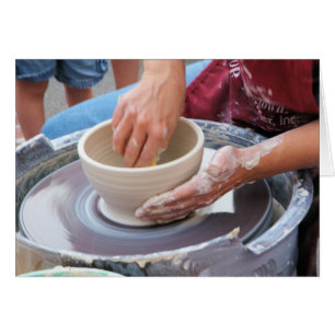 Faire de la poterie