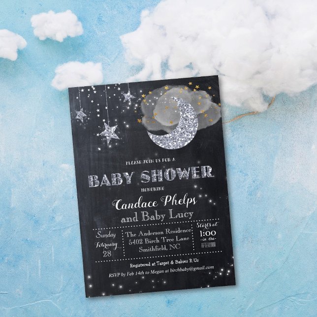 Faire Dodo Petite Étoile Invitation pour une Baby  (Créateur téléchargé)