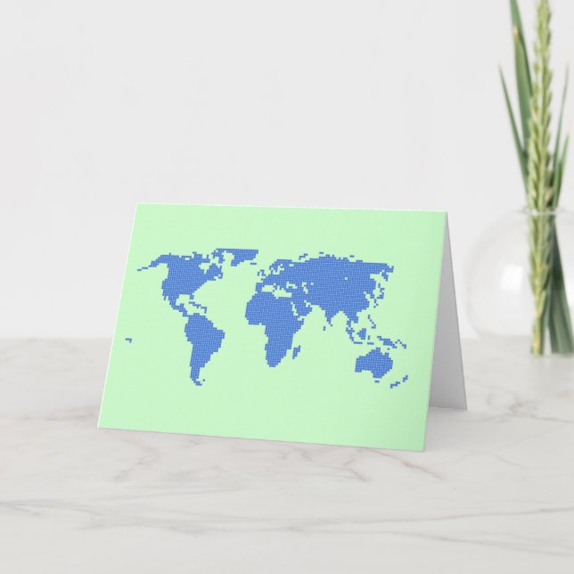 faire du monde une meilleure carte de voeux (Devant)