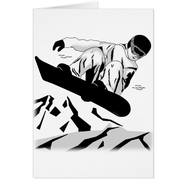 Faire du surf des neiges 5 (Devant)