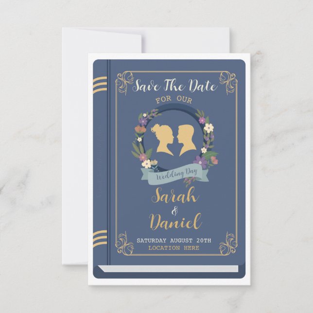 Faire enregistrer les invitations de mariage de la (Devant)