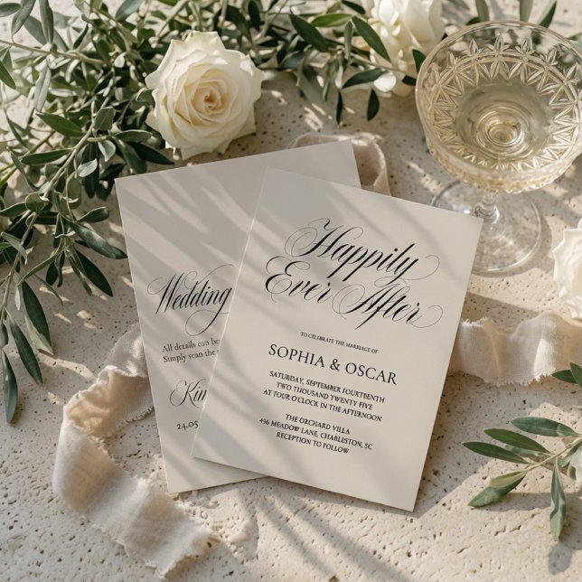 Faire Ensemble Pour Toujours Invitation De Mariage (Créateur téléchargé)