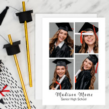 Faire IMPRIMER VITE 4 PHOTO Cartes d'annonce de fi