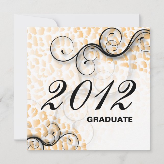 Faire invitation d'annonce de remise de diplôme Lé (Devant)