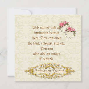 Faire invitation de fiançailles lesbiennes vintage