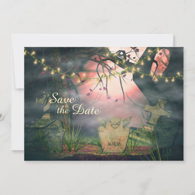 Faire invitation de mariage à la veille de cimetiè (Devant)