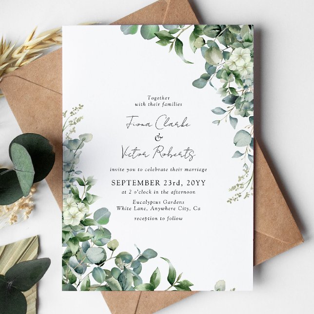 Faire Invitation de Mariage à la Verdure de Eucaly (Créateur téléchargé)