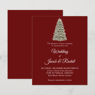 Faire invitation de mariage à petit budget arbre d